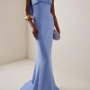 Solid Satin Sleeveless Maxi Dress